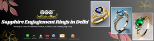 Sapphire Engagement Rings in Delhi: A Guide to Elegance and Love