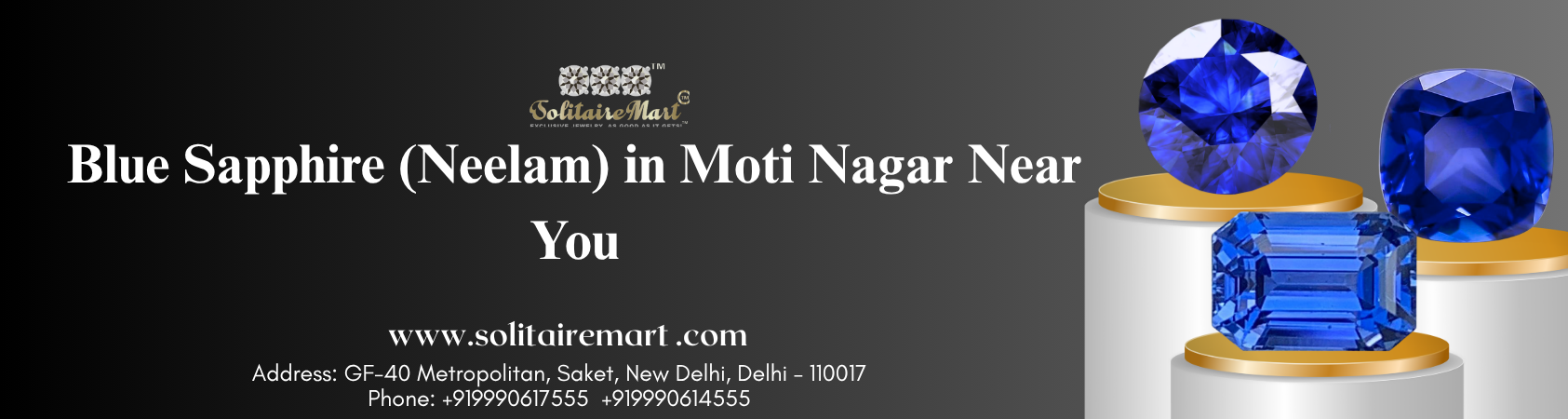 Blue Sapphire (Neelam) in Moti Nagar Near You