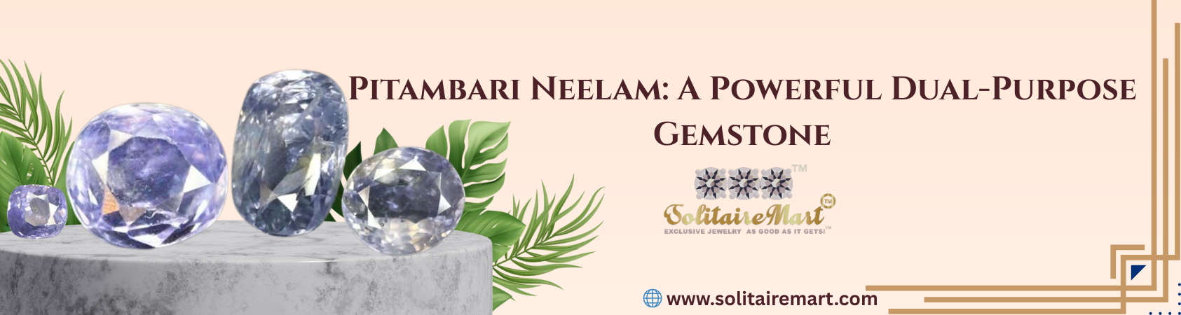 Pitambari Neelam: A Powerful Dual-Purpose Gemstone