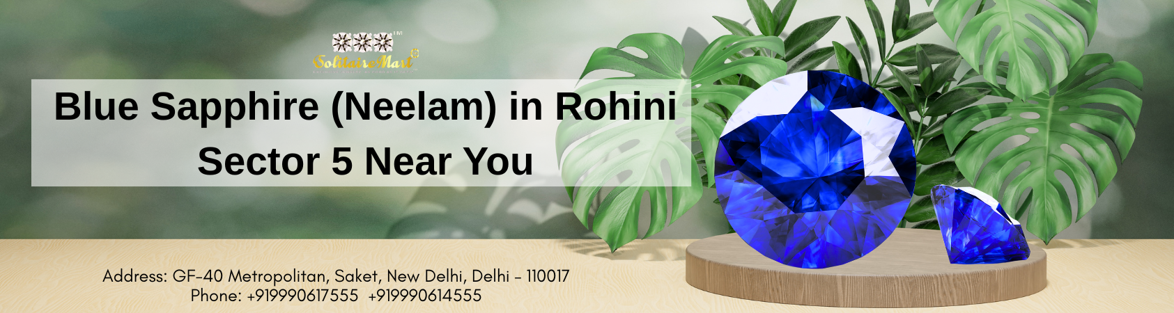 Blue Sapphire (Neelam) in Rohini Sector 5 Near You