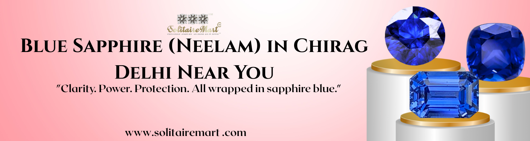 Blue Sapphire (Neelam) in Chirag Delhi Near You