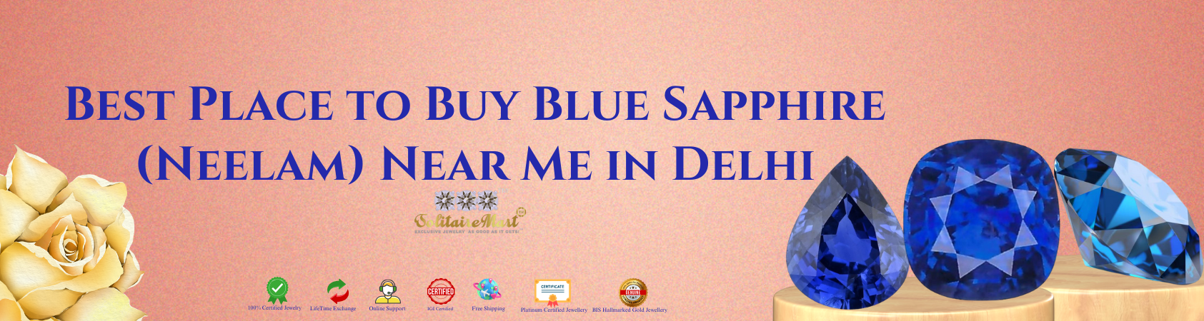 Best Place to Buy Blue Sapphire (Neelam) Near Me in Delhi