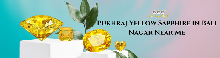 Saphir Jaune Pukhraj à Bali Nagar Près de Chez Moi