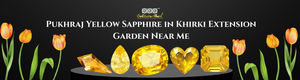 Saphir jaune Pukhraj à Khirki Extension Garden Près de chez moi