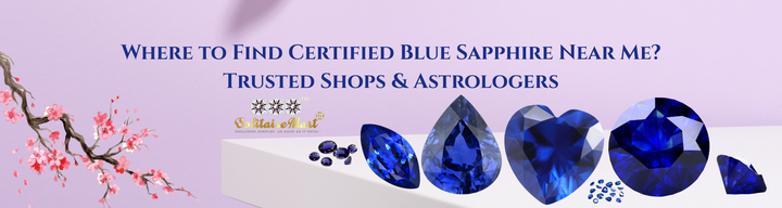 Where to Find Certified Blue Sapphire Near Me? Trusted Shops & Astrologers