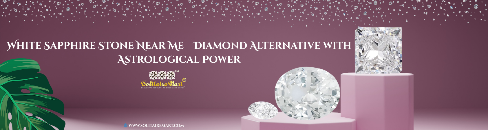 White Sapphire Stone Near Me – Diamond Alternative with Astrological Power