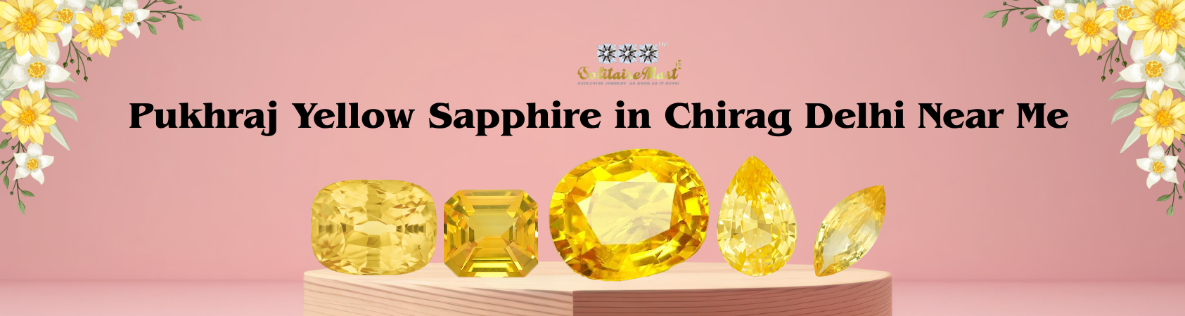 Pukhraj Yellow Sapphire in Chirag Delhi Near Me
