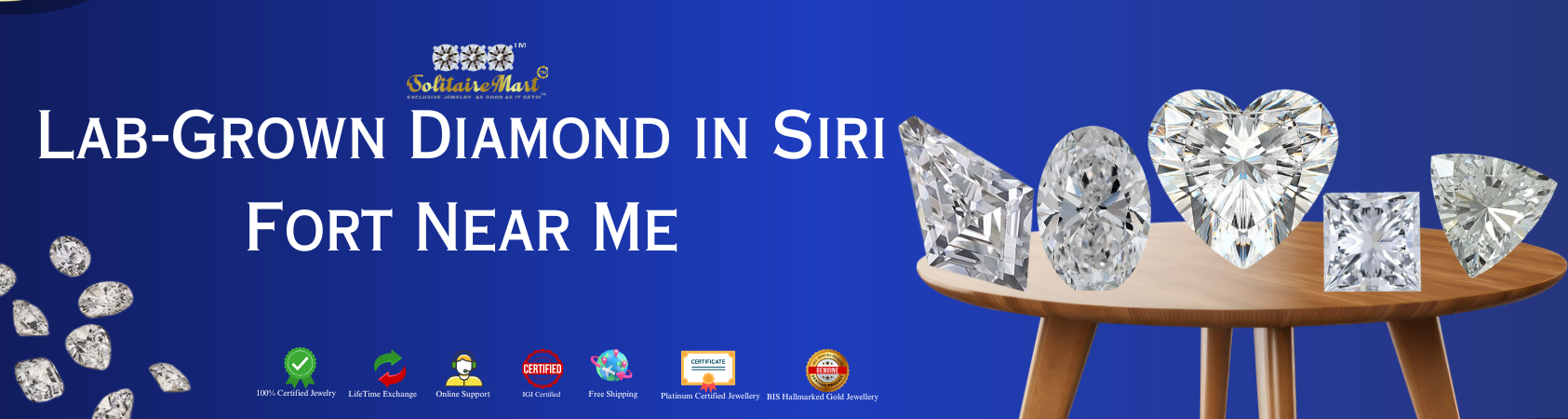 Lab-Grown Diamond in Siri Fort Near Me