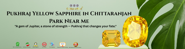 Pukhraj Yellow Sapphire in Chittaranjan Park Near Me