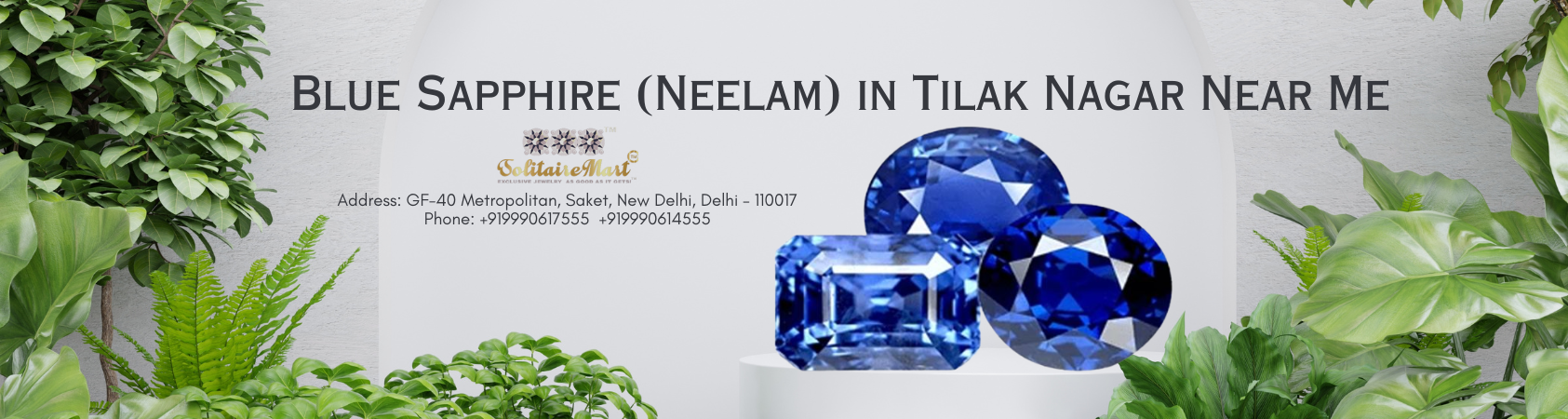 Blue Sapphire (Neelam) in Tilak Nagar Near Me