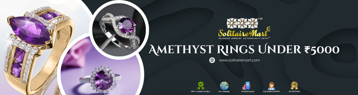 Amethyst Rings Under ₹5000: Affordable Elegance and Style