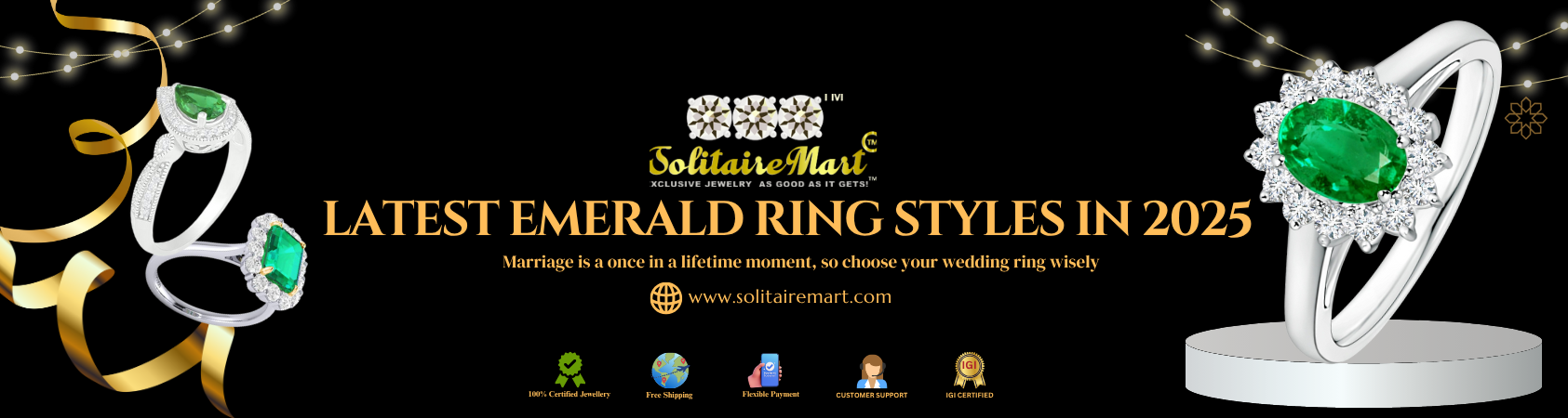 Emerald Engagement Ring Trends:A Complete Guide to Style, Elegance, and Design