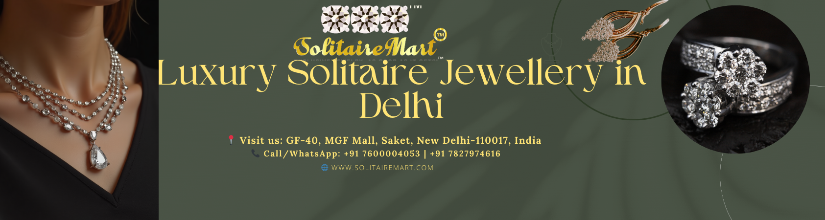 Luxury Solitaire Jewellery in Delhi