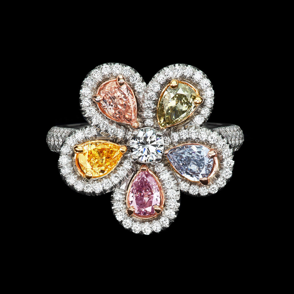 Kaleidoscopic Charm: The Vibrant Allure of Colored Diamond Jewellery.