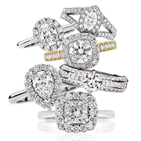 Silver Bespoke Moissanite Jewellery for Special Occasions