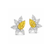 Custom Lab Diamonds Birthstone Earrings