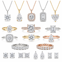 Customizable Lab Diamond Pieces