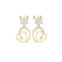 Lab Diamond Drop & Dangle Earrings