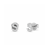 Custom Lab Diamonds Initial Earrings
