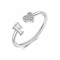 Custom Lab Diamonds Initial Rings
