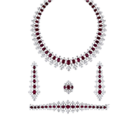Gemstone Matching Bridal Sets