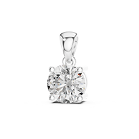 Silver Moissanite Pendants