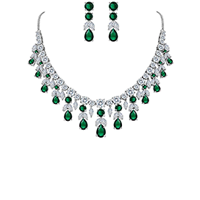Gemstone Necklace & Earrings Sets