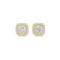Lab Diamond Pave Diamond Earrings