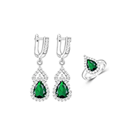 Gemstone Ring & Earrings Sets