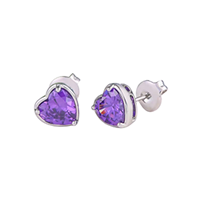 Gemstone Stud Earrings