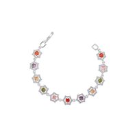 Gemstone Tennis Bracelets