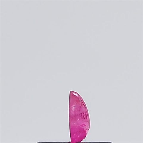 0.16 carat 0.25 ratti natural Africa Pear shape pinkish-red ruby gemstone.