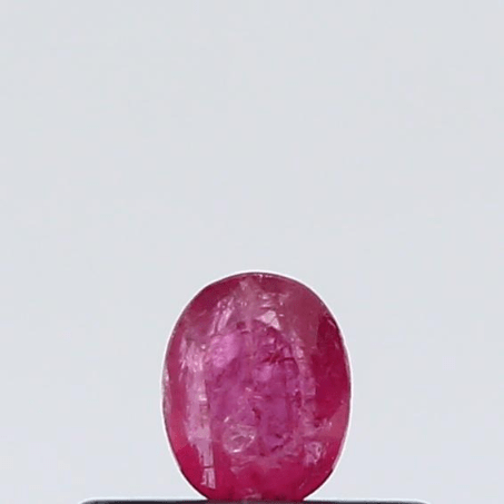 0.18 Carat 0.25 Ratti Natural Burma Oval shape Pink Ruby Gemstone.