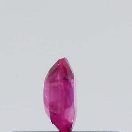 0.19 Carat 0.21 Ratti Natural Burma Cushion shape Pink Ruby Gemstone.