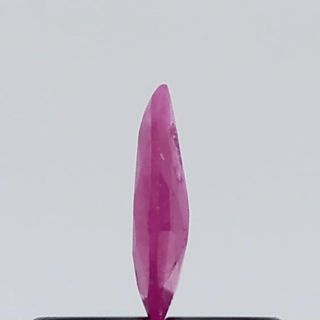 0.2 Carat 0.22 Ratti Natural Burma Pear shape Pink Ruby Gemstone.