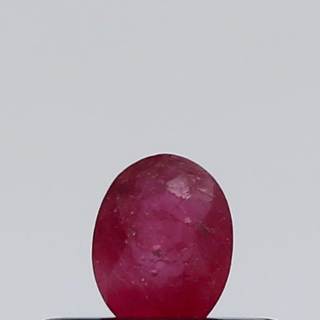 0.21 Carat 0.23 Ratti Natural Burma Oval Shape Pink Ruby Gemstone.