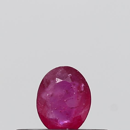 0.22 Carat 0.24 Ratti Natural Burma Oval shape Pink Ruby Gemstone.