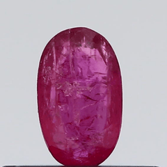 0.33 Carat 0.36 Ratti Natural Burma Oval shape Pink Ruby Gemstone