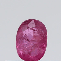 0.34 Carat 0.37 Ratti Natural Burma Oval shape Pink Ruby Gemstone