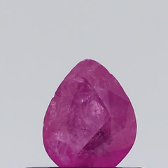 0.34 Carat 0.37 Ratti Natural Burma Pear shape Pink Ruby Gemstone