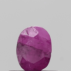 0.49 Carat 0.54 Ratti Natural Burma Oval shape Pink Ruby Gemstone