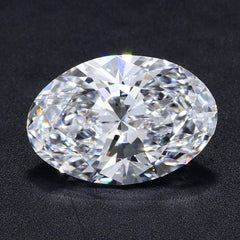 0.50 Carat Oval Cut Lab Grown Diamond