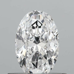 0.53 carat Oval Shaped Lab Grown Diamond
