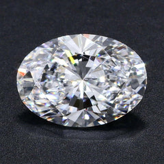0.58ct Lab Created Oval Cut Diamond