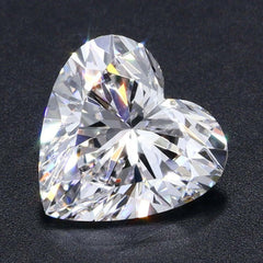 0.61 carat Lab Grown Heart Cut Diamond
