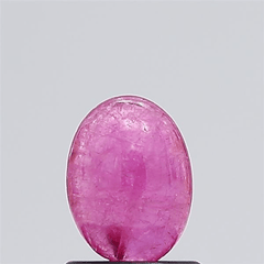 0.73Carat 1 Ratti Natural Africa Oval Shape Pinkish-Red Ruby Gemstone