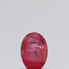 0.8 Carat 1 Ratti Natural Burma Oval shape Pink Ruby Gemstone