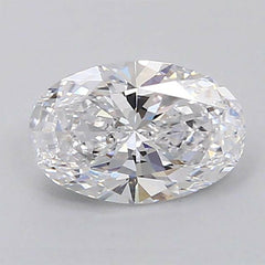 0.90 carat Lab Grown Oval Shape Diamond
