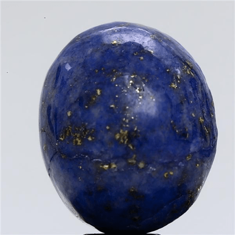 10 Carat 1.25 Ratti Natural GII Certified Africa Oval shape Blue Lapis lazuli Gemstone.