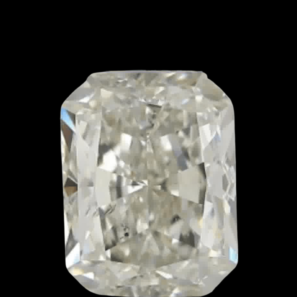 1.01ct Radiant Brilliant Cut SI1 Clarity K Color Natural Diamond.